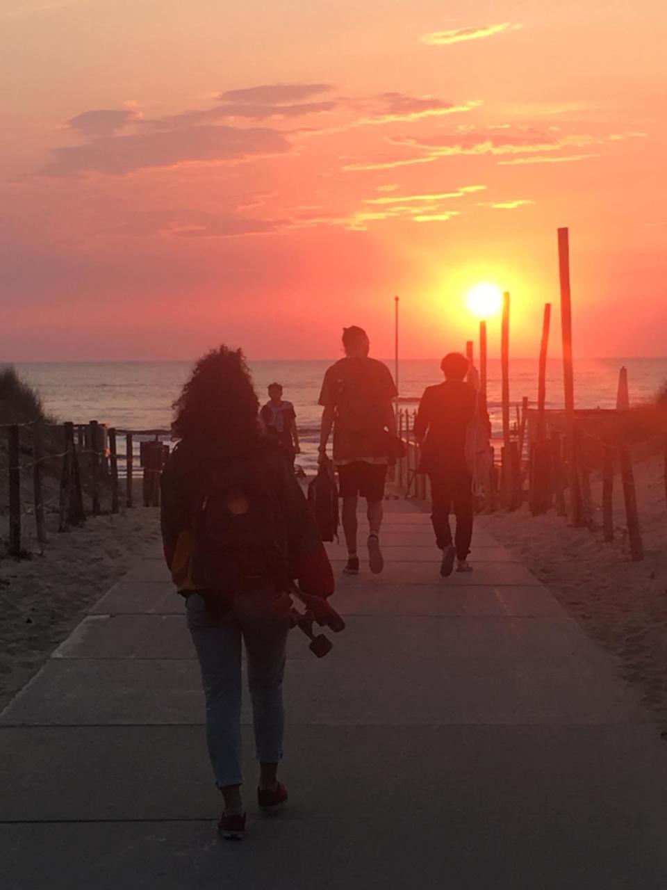 The Flying Pig Beach Hostel Noordwijk Bagian luar foto